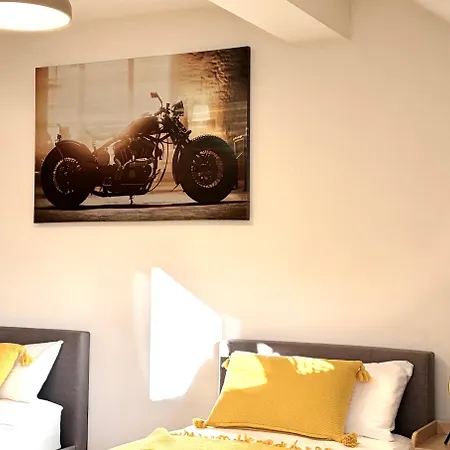 Newcityhome-3 Zi-spacious Harley - Kassberg - Priv Parking * Chemnitz (Saská Kamenice)