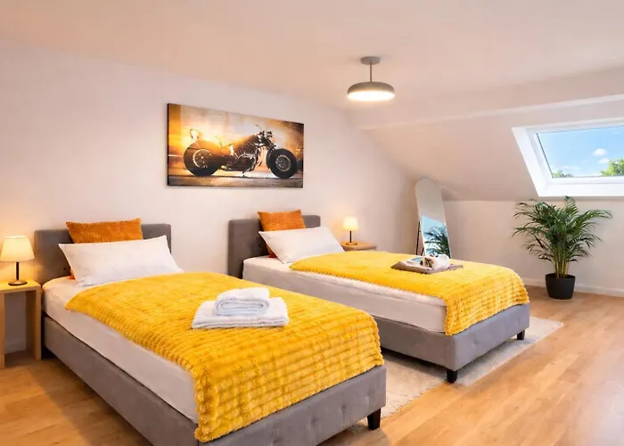 Newcityhome-3 Zi-spacious Harley - Kassberg - Priv Parking Apartment