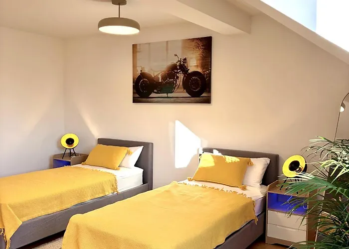Apartmán Newcityhome-3 Zi-spacious Harley - Kassberg - Priv Parking