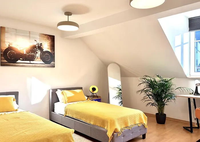 Newcityhome-3 Zi-spacious Harley - Kassberg - Priv Parking * Chemnitz