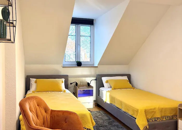 Apartmán Newcityhome-3 Zi-spacious Harley - Kassberg - Priv Parking Chemnitz (Saská Kamenice)
